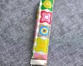 Mod Flower key fob, key chain,
