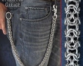 Wallet Chain - Steel Turkish Round - Stainless