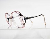 LUXOTTICA Electric Lavender Oversized Eyeglass Frames