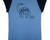 Herbivore Vegetarian Dinosaur Shirt (Juniors M & L)