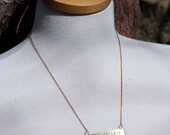 CLEARANCE 100 Percent Organic Banner Necklace