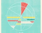Drifter - Nautical Diagram Map 12x12in