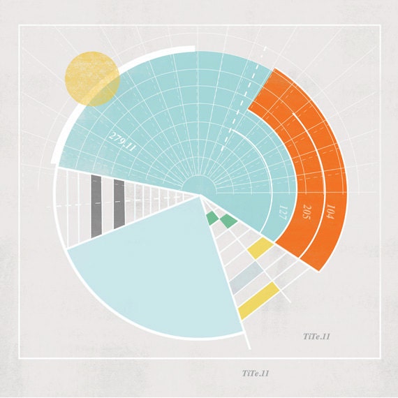 SURF- Nautical Diagram Map 12x12
