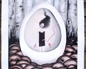 Fragile little egg poster