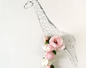 Giraffe and Flower Photograph No. 88224