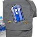 Field Messenger Bag Doctor Who Tardis Print