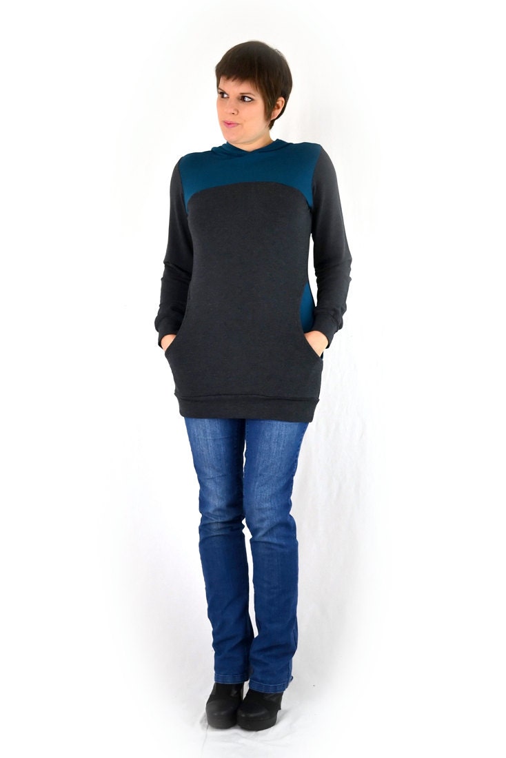 Combat Hoody in French Terry Bamboo - Made To Measure