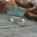 Inside and Out hand stamped Personalized stackable stacking rings...sterling silver stacking rings.