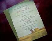 Tuscan Party Invitation - "Tuscany"