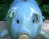 Piggy Bank Blue