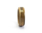 Inventory Clearance - Handmade Walnut and Maple Wood Ring