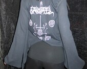 Samael Girls Worship Him Cardigan