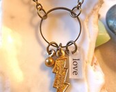 Lightning Bolt Love Necklace (custom)