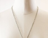 1970s Silver and Orange Reed & Barton Damascene Butterfly Pin Pendant Necklace