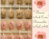 Bridal Nail Art- Forever and Ever Wedding Nails- Choose Your Favorite Color