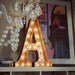 Vintage Marquee Lights - Ready to Ship - Letter A