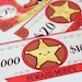Cowboy or Cowgirl Western Party Paper Toy Money or Gift Certificate Printables - Editable Text PDF-You type in the text to personalize 1067