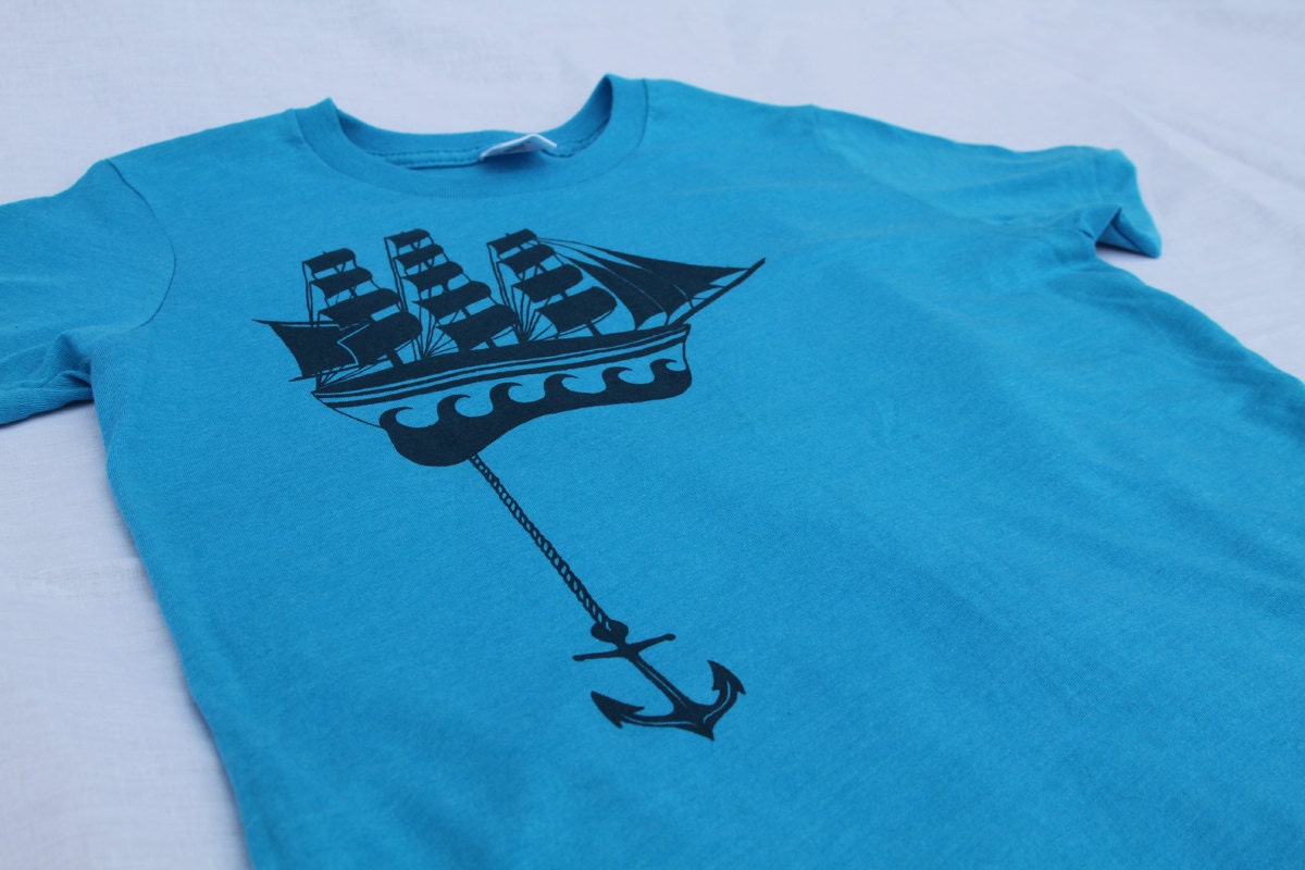 Kids Ship and Anchor Tee