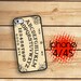 iPhone 4S Case Slim Profile Spirit Board Oujia Board  / Hard Case For iPhone 4 and iPhone 4S  Rubber Trim