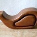 Modern Carved Wood Box Vintage Wooden Whale Puzzle Box Drawer