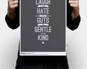 Morrisey Lyrics Quote I Know It's Over by The Smiths Typography Letterpress Effect A3 Print, Home Wall Art, Retro Vintage Art