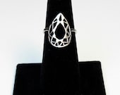 Pear Gemstone Ring