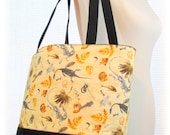 Dinosaur fossils tote bag or shoulder bag
