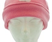 Bunny winter fleece hat - Made to order