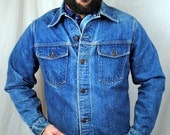 Vintage 60s Sears Roebucks Denim Jacket Coat