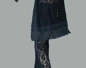 Organic Hippie Lace Resort Wear- Two Piece Set - ALL LACE