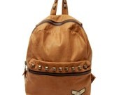 Campus Leather Backpack