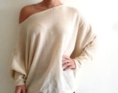 Women plus size top/ plus size top/ Plus size/ knitted tunic top/ Women sweater/  Knitted black sweater
