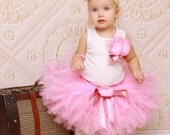 Vintage Paris Pink Tutu Dress Set
