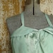 vintage one piece swimsuit,  Seafoam green Bubble Suit