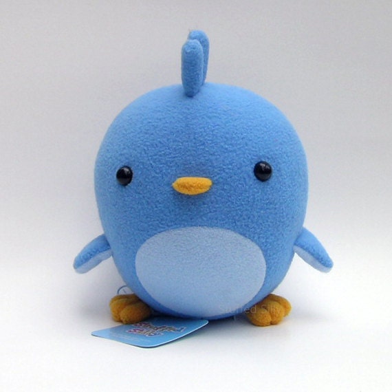 Blue Bird Plush, Stuffed Toy Animal