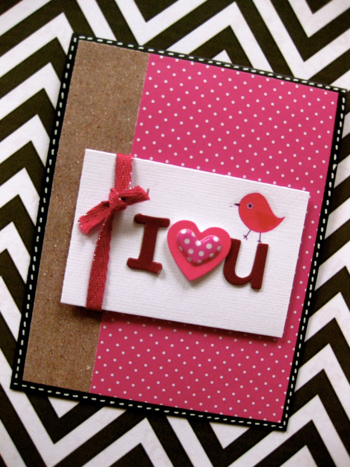 I love You Bird Greeting Card
