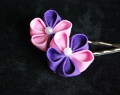 Princess Kanzashi Pins