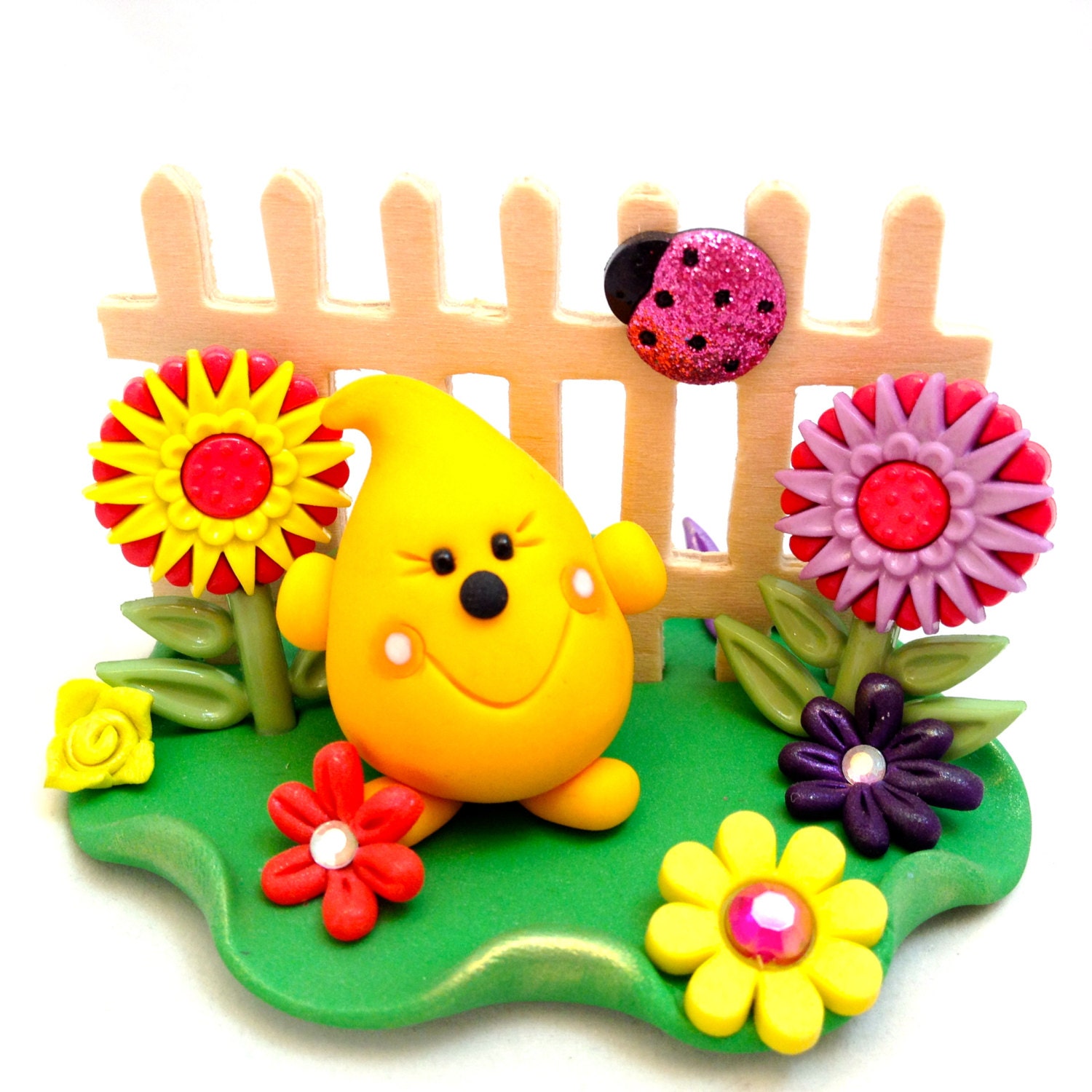 Flower Garden Parker Polymer Clay Figurine - Mother's Day Limited Edition Character