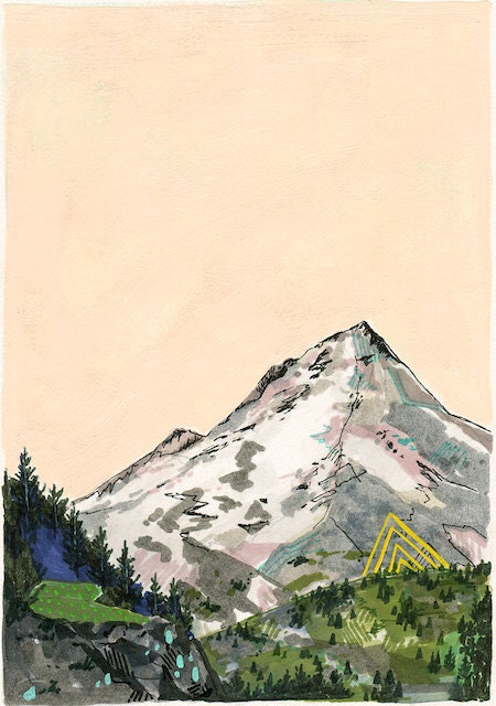 Beyond, art print 8 x 10