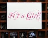 It's a Girl Notecard (set of 6 cards)