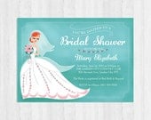 Bridal Shower - Personalized Digital Invitations DIY Printable Invites