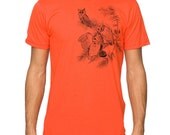 Cool Owls MENS T-shirt / Womens T Shirt American Apparel T-shirt - Graphic Tee