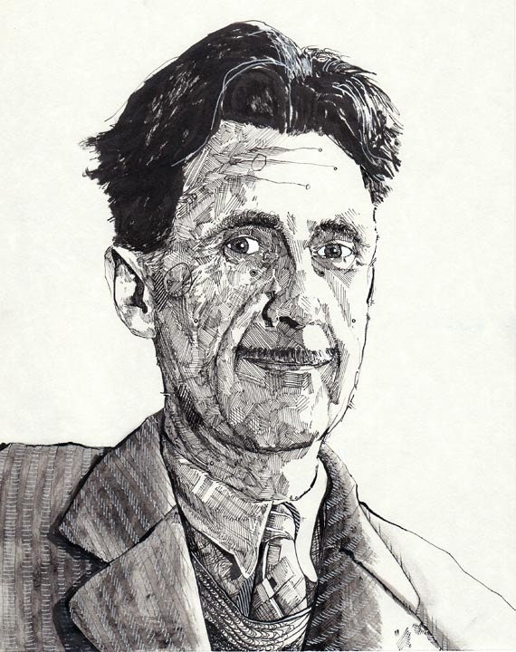 Orwell - 8.5" x 11" - Print
