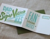 Dad Supervision Card