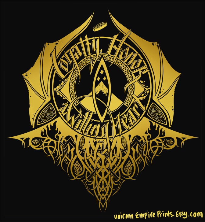 The Hobbit T-Shirt - Hand Screen Printed