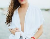 Carolina Benoit Rope Blouse White