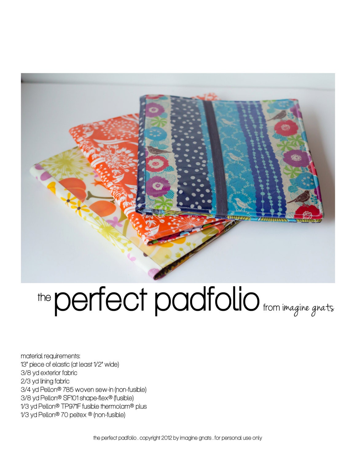 perfect padfolio pattern