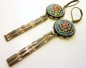 Daisy Mosaic Earrings
