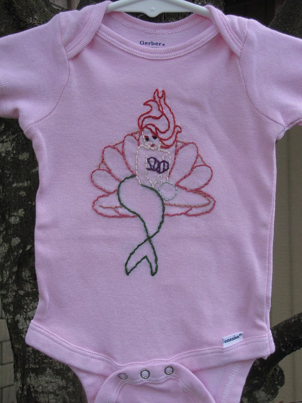 Mermaid Baby Onesie