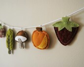 Farmers Market Garland - Renewable Garden Decor Bunting - Gardener Naturalist